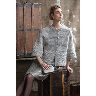 Noro Tennen Pattern - Diamond-Texture Cardi (PDF)