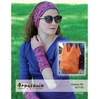 Headband, Wrist-warmers and Bag - PDF File