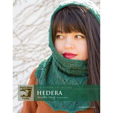 A Juniper Moon Farm Herriot Fine Pattern - Cowl - Hedera Smoke Ring (PDF)