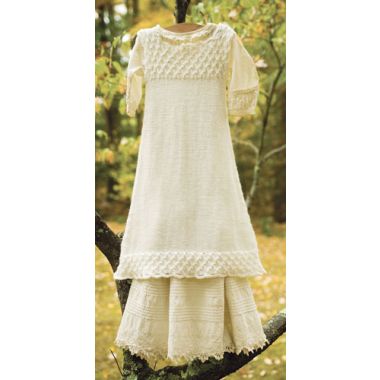 A Berroco Comfort DK Pattern - Chance Christening Gown (PDF)