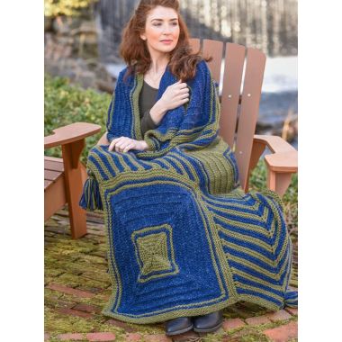 A Berroco Lanas Quick Pattern - Ailis Blanket (PDF File)