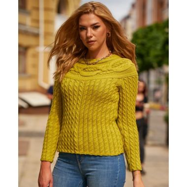 A Jody Long Alpamayo Pattern - Laura Sweater (PDF File)