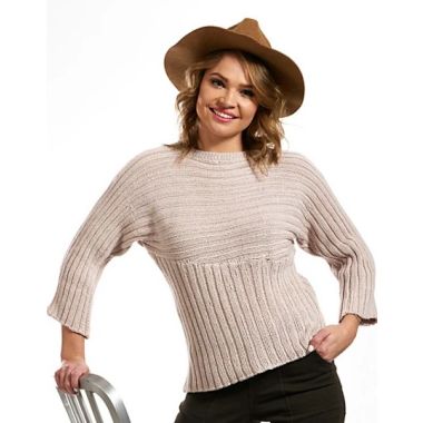 A GGH Volante Pattern - Angled Rib Pullover 5600k (PDF)