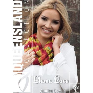 A Queensland Llama Lace Pattern - Annice Cowl (PDF)
