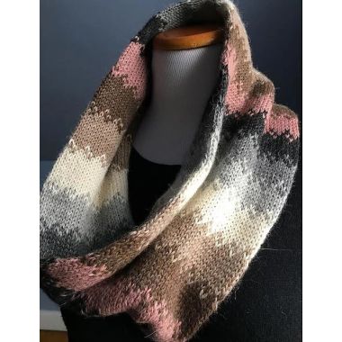 HiKoo Llamor Pattern - Hawthorne Street Cowl - FREE DOWNLOAD LINK IN DESCRIPTION