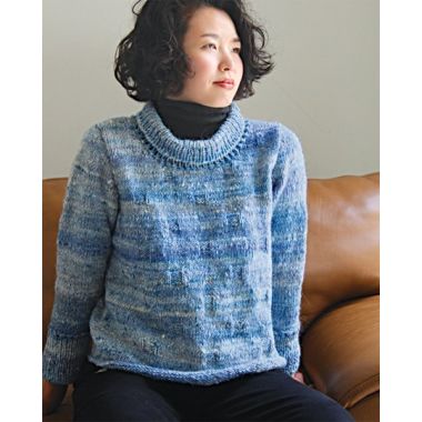 A Noro Tennen Pattern - Block Texture Pullover (PDF)