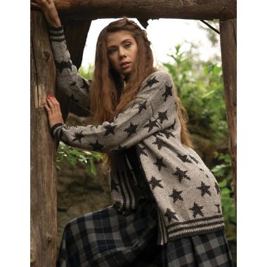 A Jody Long Alba Pattern - Bute Cardigan (PDF File)