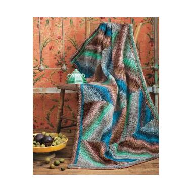 A Noro Kureyon Pattern - Chevron Throw (PDF)