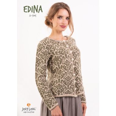 A Jody Long Alba Pattern - Edina Cardigan (PDF File)