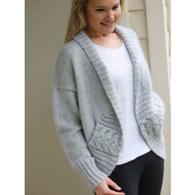 !Ella Rae Cashmerino Sport Pattern - Ormston Cardigan (PDF)
