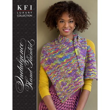 An Indulgence Hand-Painted Pattern - Fabiola Wrap (PDF)