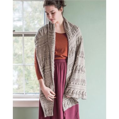 A Berroco Ultra Alpaca Pattern - Greenwood Shawl (PDF File)