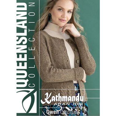 Gwen Cardigan - A Queensland Kathmandu Aran 100 Pattern (PDF File)