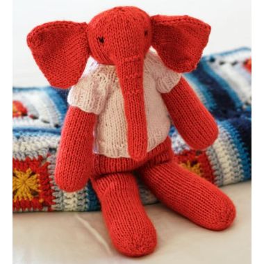 A Berroco Vintage Baby Pattern - Harper the Elephant (PDF)