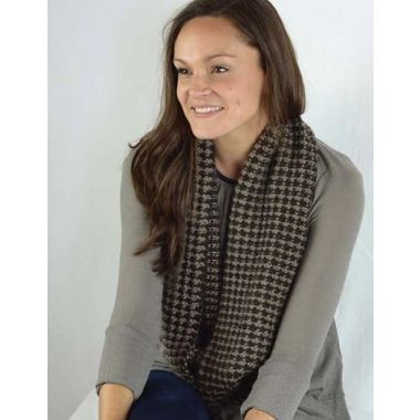 Houndstooth Tweed Scarf (PDF)