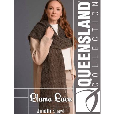 A Queensland Llama Lace Pattern - Jinalli Shawl (PDF)