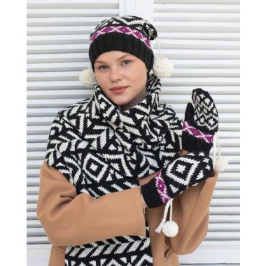 A Jody Long Alpamayo Pattern - Azteca Accessories Set (PDF File)