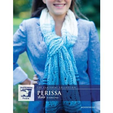 A Juniper Moon Farm Moonshine Pattern - Perissa Stole (PDF)
