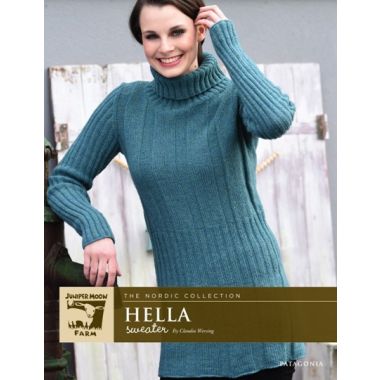 A Juniper Moon Patagonia Organic Merino Pattern - Hella Sweater (PDF)