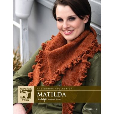 A Juniper Moon Patagonia Organic Merino Pattern - Matilda Wrap (PDF)