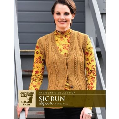 A Juniper Moon Patagonia Organic Merino Pattern - Sigrun Slipover (PDF)