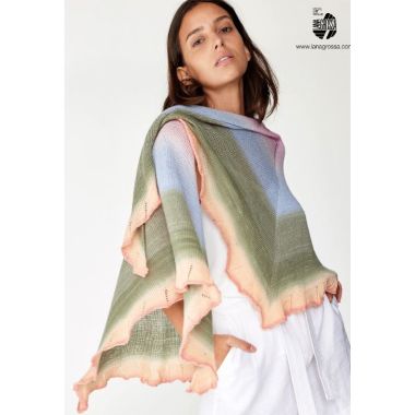 A Cool Wool Lace Hand-Dyed Pattern - Shawl (PDF File)