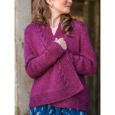 A Berroco Lanas Quick Pattern - Marsali Cardigan (PDF File)