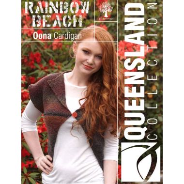 A Queensland Rainbow Beach Pattern - Oona Cardigan - PDF File