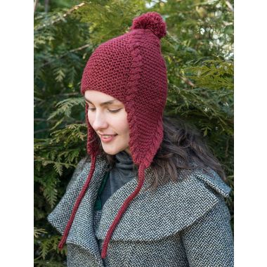 A Berroco Vintage Chunky Pattern - Four Winds Hat (PDF File)