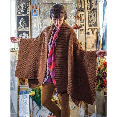 A Berroco Ultra Alpaca Chunky Pattern - Robes-Poems (PDF File)