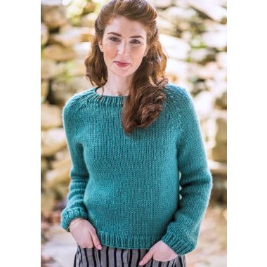 A Berroco Lanas Quick Pattern - Rosalia Raglan (PDF File)