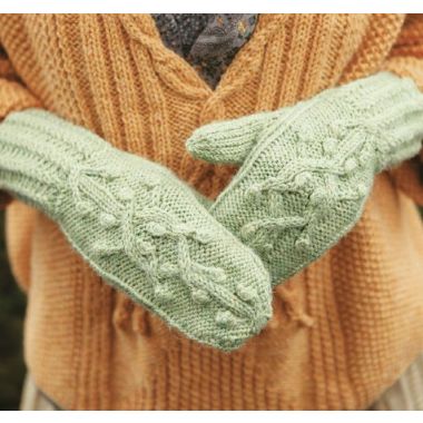 A Berroco Ultra Alpaca Pattern - Rosina Mittens (PDF File)