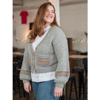 A Berroco Ultra Wool Chunky Pattern - Samara Cardigan (PDF) - LINK IN DESCRIPTION, FREE PATTERN NO NEED TO ADD TO CART
