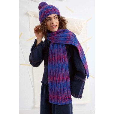 Bergen Scarf (PDF) - Free with Purchases of 4 or more Skeins of Bergen