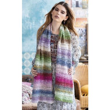 A Noro Tsubame Pattern - Eyelet Scarf Pattern (PDF)