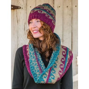 A Berroco Lanas Quick Pattern - Sheridan Hat & Cowl (PDF)