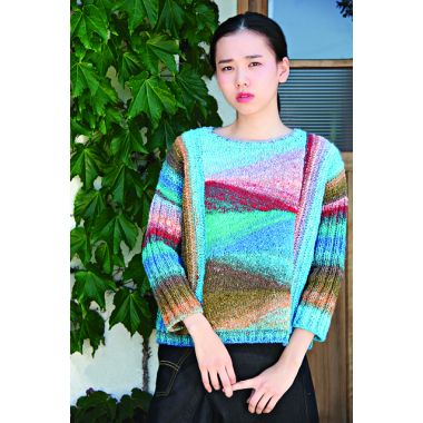 A Noro Silk Garden Pattern - Short Row Sweater (PDF)