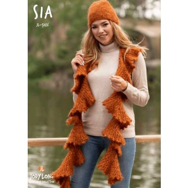 A Jody Long Glam Haze Pattern - Sia Scarf (PDF File)