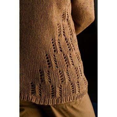 A Trendsetter Wish Pattern - Side Eyelet Pullover (#5900J) (PDF)