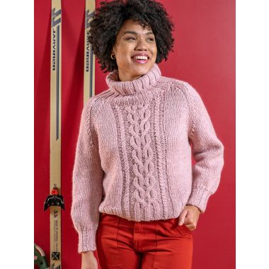 A Berroco Lanas Quick Pattern - Slope Pullover (PDF)