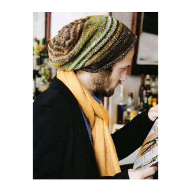 A Noro Kureyon Pattern - Men's Slouchy Hat (PDF)