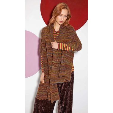 A Lang Reina Pattern - Shale Stole PTO-049_02 (PDF File)