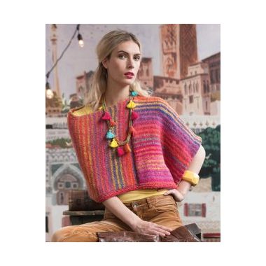!Noro Kureyon - Striped Poncho (PDF Copy)
