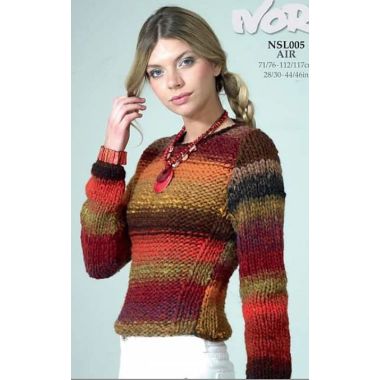 Kureyon AIR Sweater - A Noro Kureyon AIR Pattern (PDF)