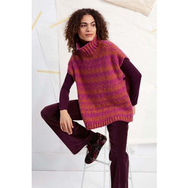 A Lang Bergen Pattern - T-Neck Pullover (PDF) 