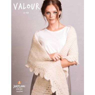 A Jody Long Glam Haze Pattern - Valour Shawl (PDF File)