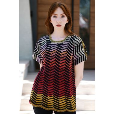 A GGH Nuance & Volante Pattern - Piano Key Pullover 6500Q (PDF)