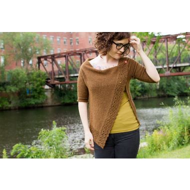 A Juniper Moon Farm Herriot Fine Pattern - Mossery Wrap (PDF)