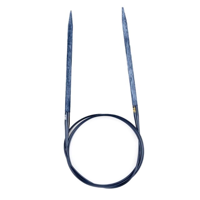 LYKKE Indigo 16 Inch Circular Wooden Needle - US 0 (2.00 mm) ships free at Little Knits