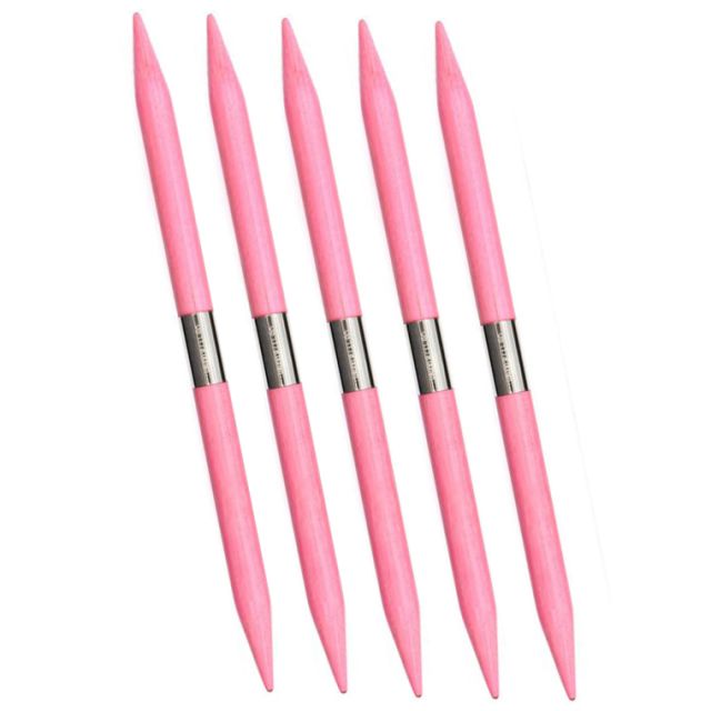 Lykke Blush 6 Inch Double Pointed Knitting Needles - US 6 (4mm)